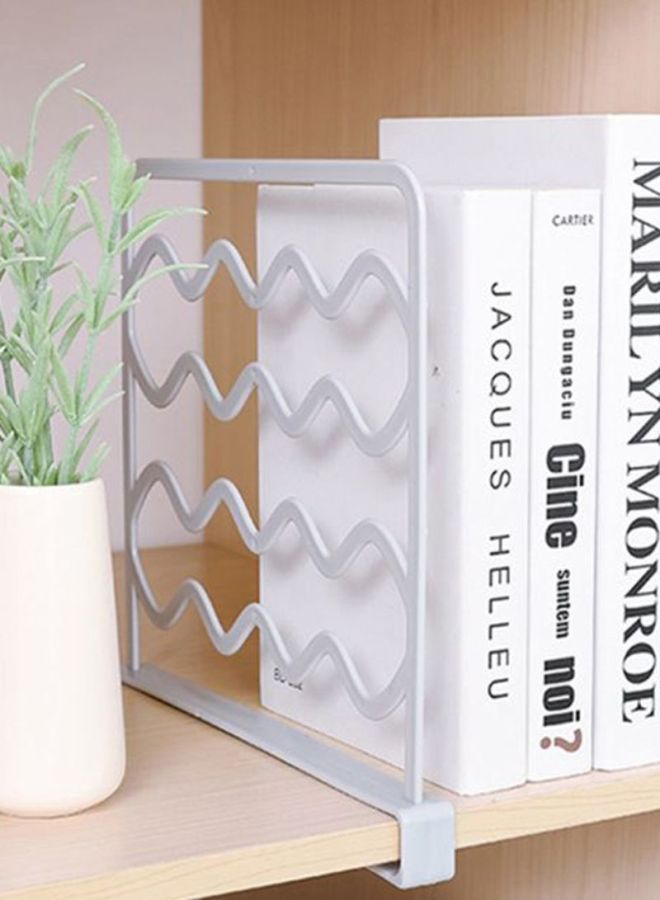 Sharpdo Shelf Divider Storage Box White 25.5x27.5cm - Image 2