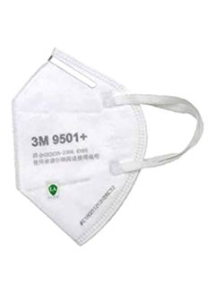 3M 9501+ KN95 Protective Disposable Face Mask White 22x11cm  - Image 3