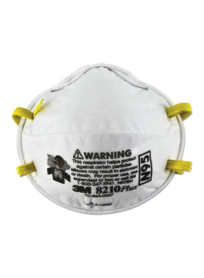 3M Particulate Respirator White/Yellow - Image 1