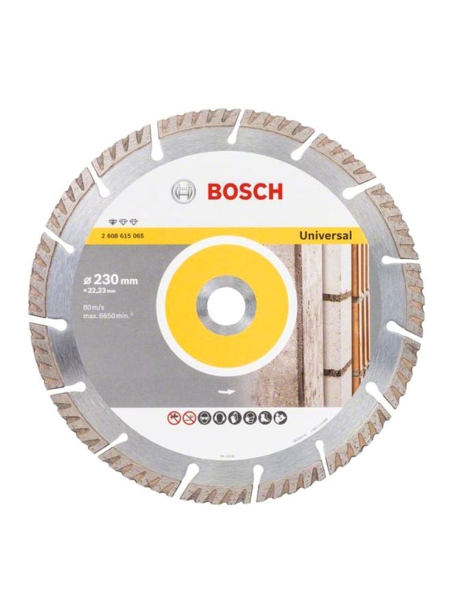 BOSCH Diamond Disc Standard for Universal Silver 