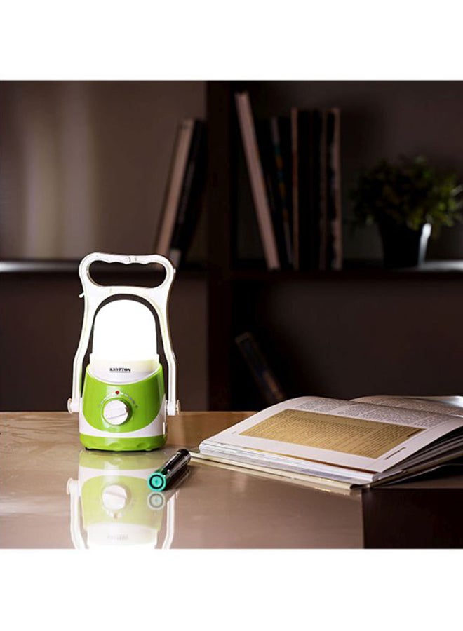 KRYPTON Rechargeable LED Lantern Green/White  - Image 5