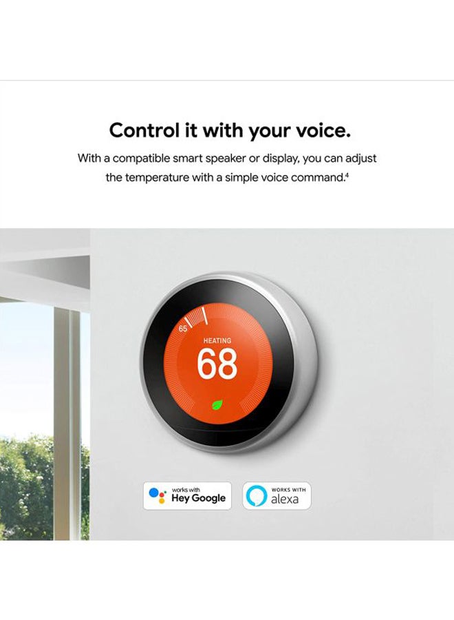 Professional Version 3rd Generation Learning Thermostat