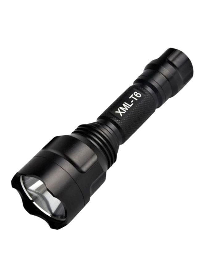 فوبيري كشاف LED تكتيكي بقوة 5000 لومن طراز C8 XM-L T6 18650 أسود 145x45x28مم  - Image 1
