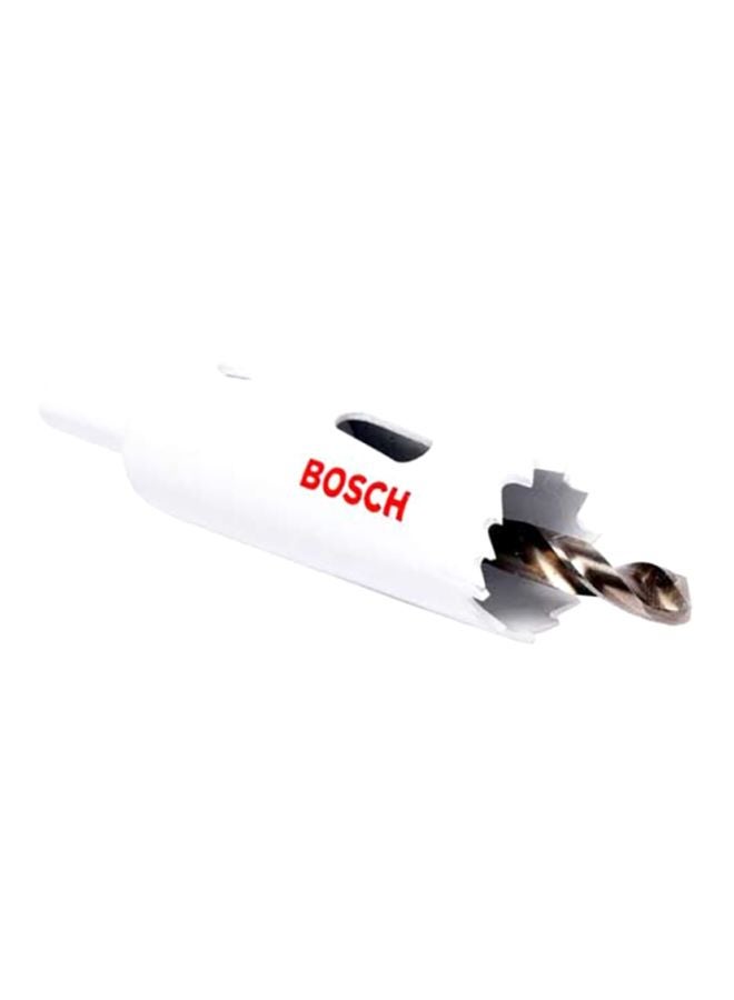 BOSCH HSS Metal Holesaw White/Red/Silver 22mm 