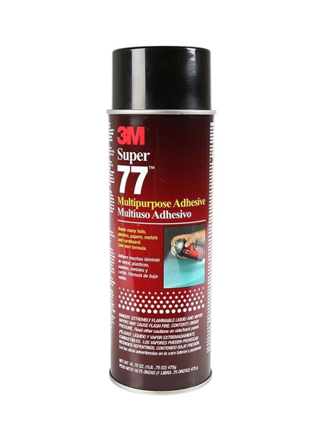 3M - Scotch Super 77 Multi-Purpose Spray Adhesive Clear 475grams - Image 1