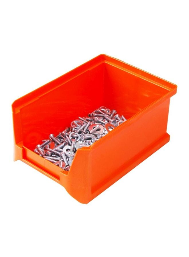 Tactix 30-Drawer Storage Bin With 9 Tray - Ideal For Organizing Small Items, Crafts, Tools And Accessories - Dimensions: 38.5D X 48.5W X 16H Cm - For Home, Garage And Workshop- 320644 Orange/Black  - Image 3