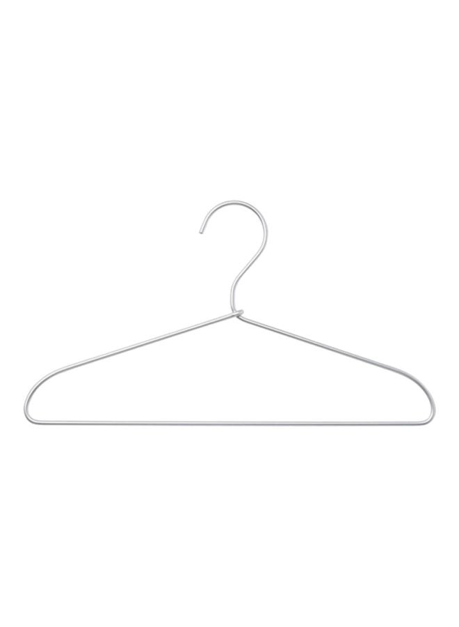 MUJI 3-Piece Hanger Set Silver 17.8x1.2x33cm 