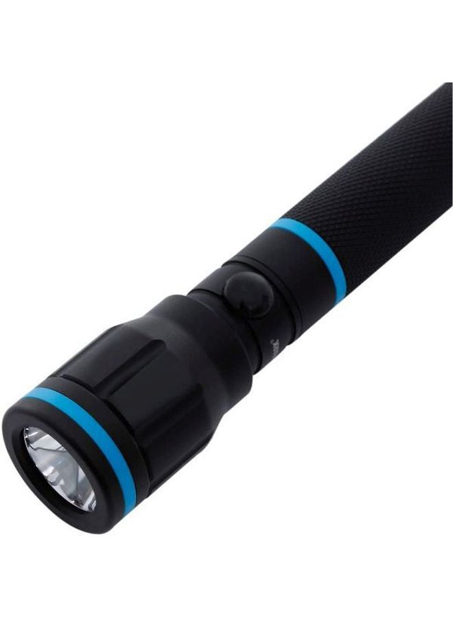 Olsenmark Rechargeable LED Flashlight Black/Blue 152mm  - Image 2