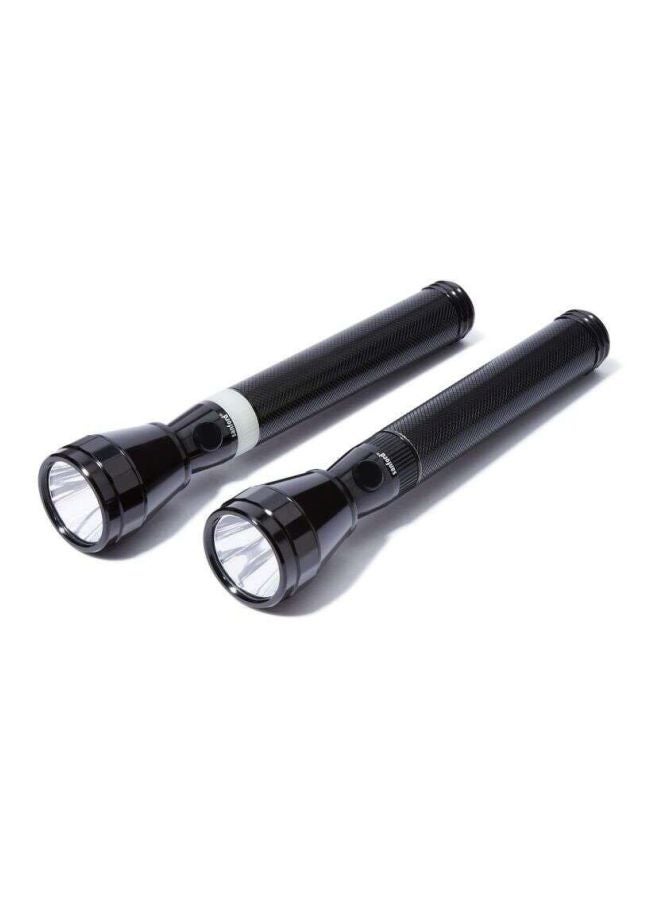 Sanford 2-Piece Rechargeable LED Search Light Set Black  - Image 2