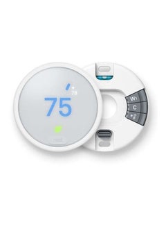 Nest Round Thermostat E White 6.5 x 4.9 x 2.3inch  - Image 3