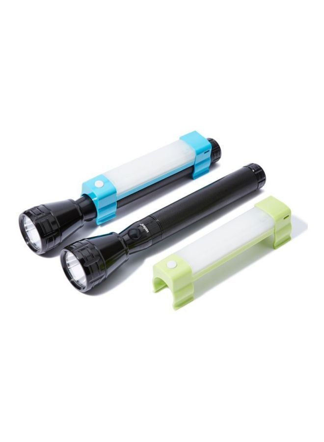 Sanford 2-Piece Rechargeable LED Search Light Set Black/Blue/Green  - Image 2
