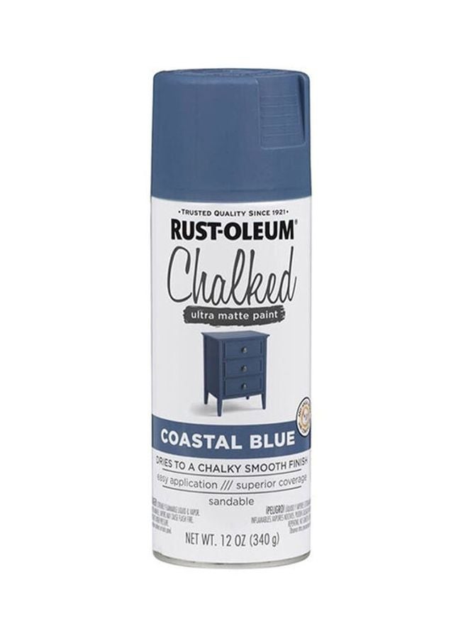 RUST-OLEUM Chalked Ultra Matte Paint Blue 340grams 