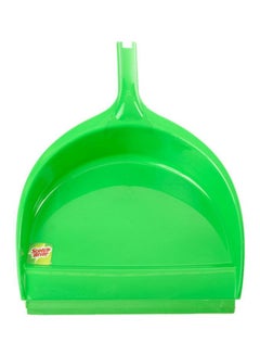 3M Scotch-Brite Dust Pan & Brush Set Green  - Image 2