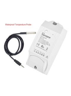 SONOFF TH10 WiFi Smart Switch Remote Controller Temperature And Humidity Sensor White/Black 13.5x6x9cm  - Image 3