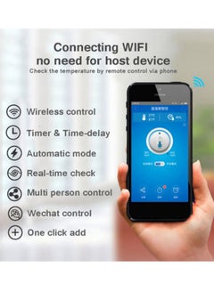 SONOFF TH10 WiFi Smart Switch Remote Controller Temperature And Humidity Sensor White/Black 13.5x6x9cm  - Image 5