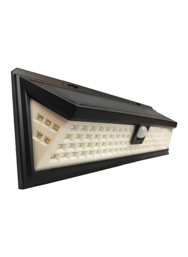 بيوينتي مصباح بـ 54 إضاءة LED يعمل بالطاقة الشمسية، ومزود بجهاز استشعار الحركة ومناسب للأماكن الخارجية أبيض 5x11سم - Image 2