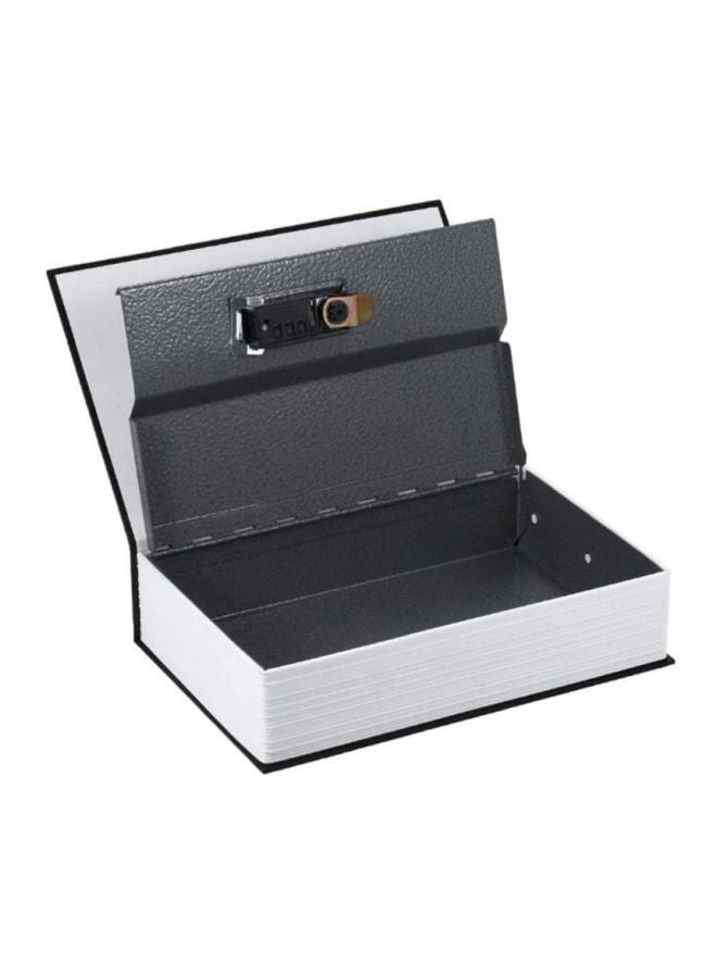 Beauenty Dictionary Diversion Book Security Hidden Safe Box With Combination Lock Black 24x5.5x15.5cm - Image 1