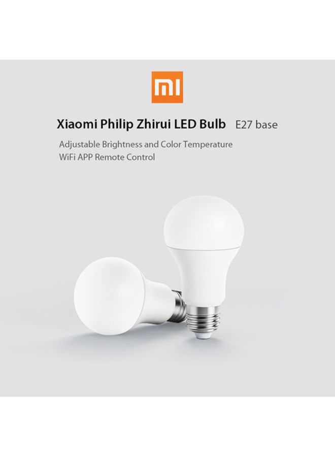 Xiaomi Mijia Led Smart Bulb White 16x12x12cm  - Image 2