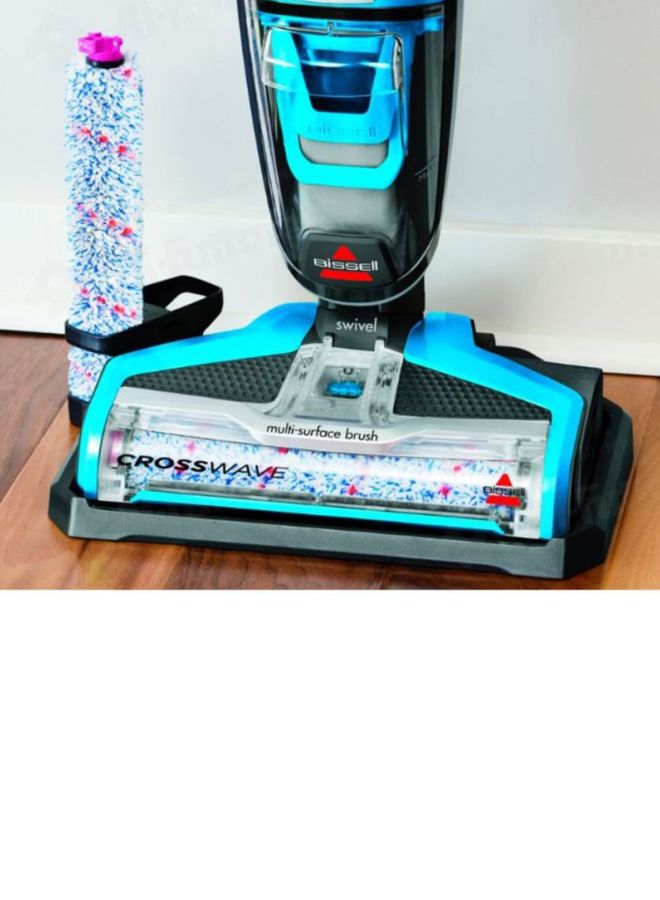 Bissell Crosswave Multi Surface Brush Roll White/Blue/Pink - Image 2