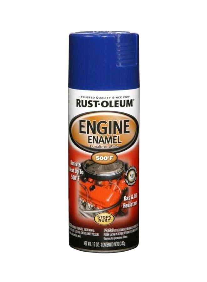 RUST-OLEUM Automotive Engine Enamel Spray Blue 340grams - Image 1