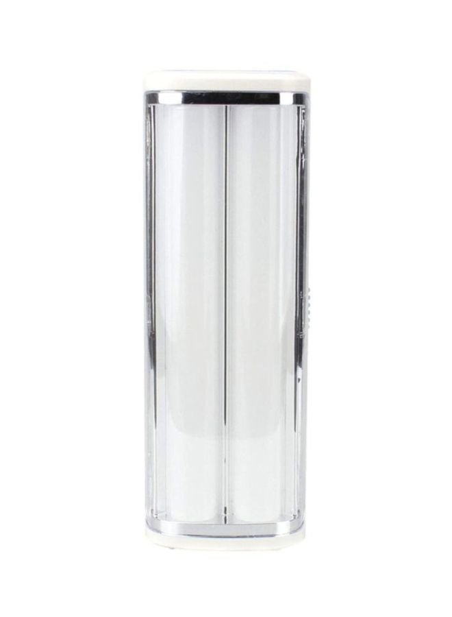SONASHI Rechargeable Emergency Lantern  Bright LED Light with Charge Indicator and Builtin Battery  Solar Charge Function  Overcharge Protection  With Continuous Working Time 3 Hours SEL-719 White/Silver  - Image 1