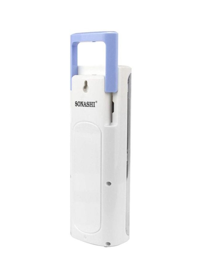SONASHI Rechargeable Emergency Lantern  Bright LED Light with Charge Indicator and Builtin Battery  Solar Charge Function  Overcharge Protection  With Continuous Working Time 3 Hours SEL-719 White/Silver  - Image 2