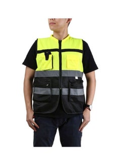 3M Reflective Safety Vest Yellow/Grey/Black  - Image 2