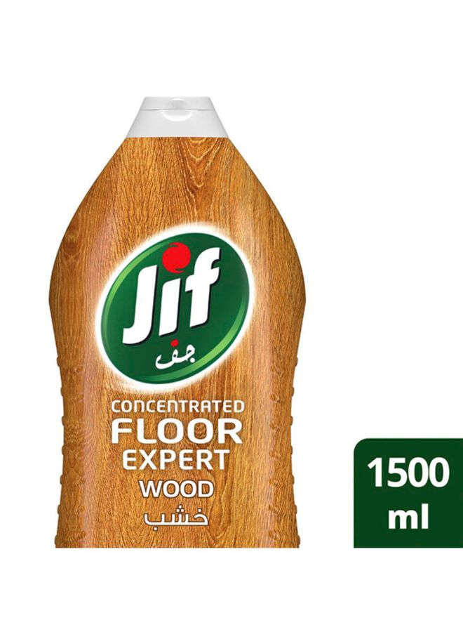 Jif Concentrated Floor Expert For Wood Flooring Orange Blossom With Lime Oil Brown 1.5Liters  - Image 3