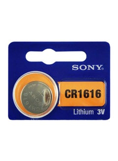 Sony CR1616 Button Cell Lithium Battery Silver 