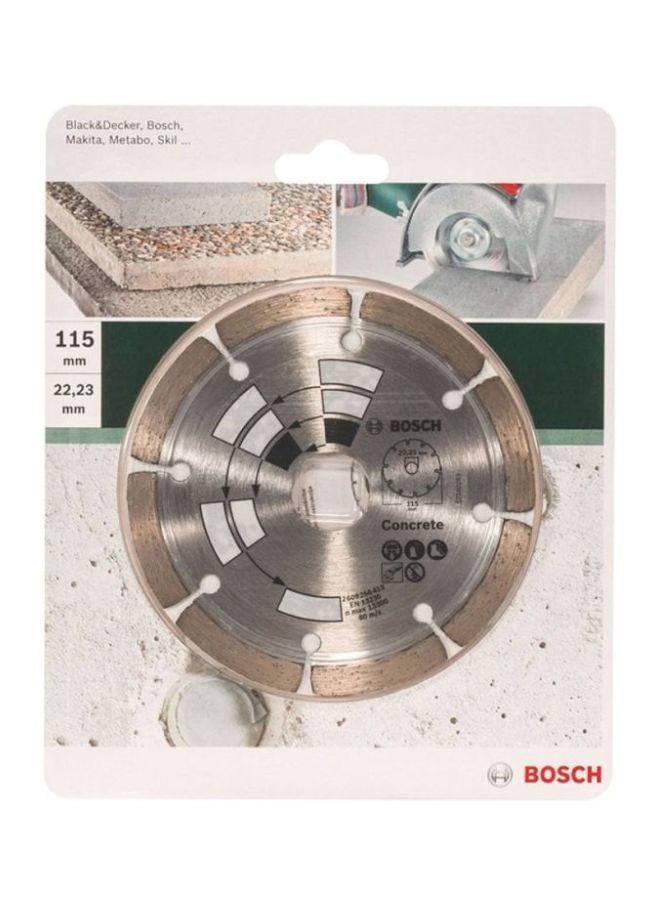 بوش قرص تقطيع ماسي للخرسانة فضي/ نحاسي 20x13x13سم