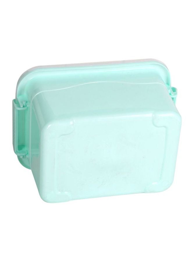 Sharpdo Plastic Storage Box Green/Clear 29x19x15cm  - Image 3