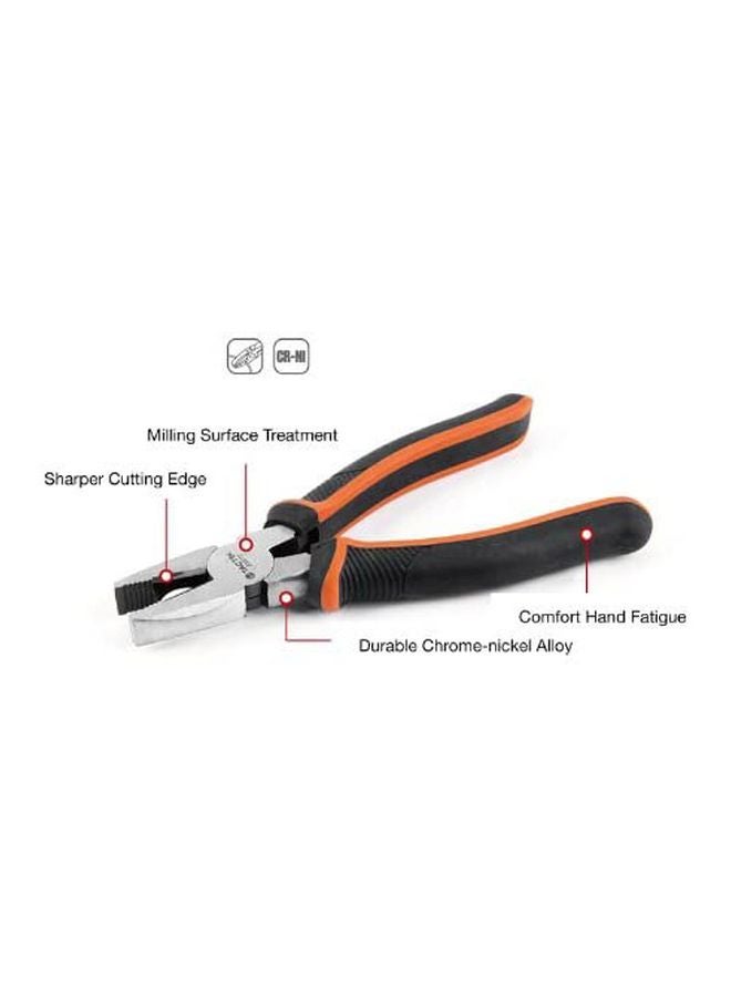 Tactix Wire Cutter Plier Black/Orange/Silver - Image 4