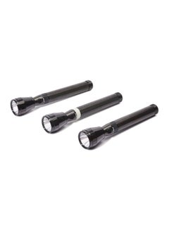 Sanford 3-Piece Rechargeable LED Search Light Set Black  - Image 2