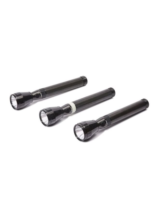 Sanford 3-Piece Rechargeable LED Search Light Set Black  - Image 2