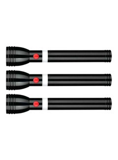 Clikon 3 in 1 Rechargeable LED Flash Light Set Black ‎20.66 x 12.62 x 14.37cm 