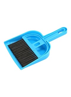 Cleaning Hand Broom And Dustpan Set Blue/Black 18x11.5x3cm - v1616938190/N23888833A_1