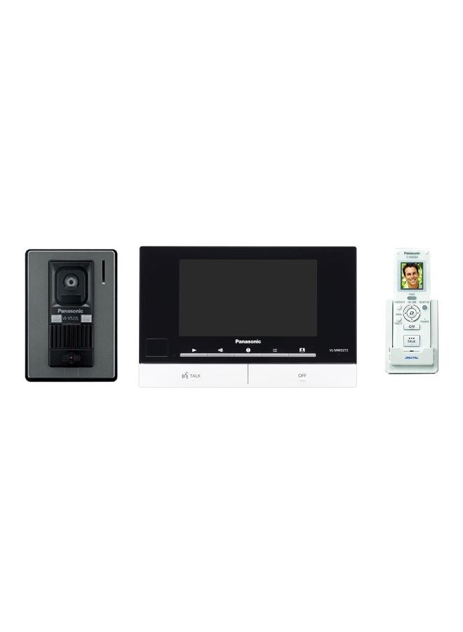 Panasonic Intercom Door Monitor Camera With Wireless Handset Black - Image 1