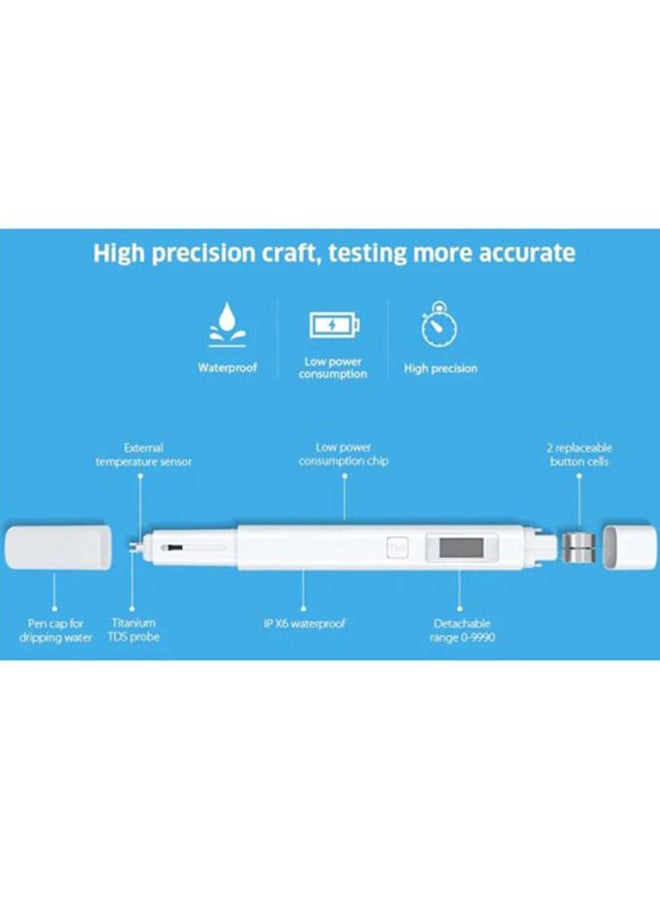 Xiaomi TDS Water Quality Tester Pen White  - Image 4