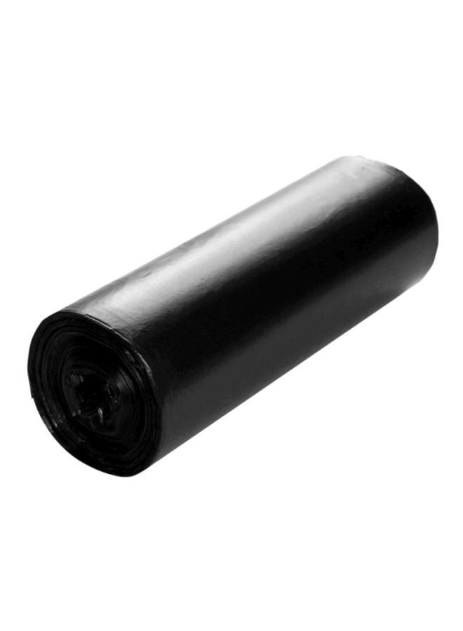 Hotpack - 30-Piece Heavy Duty Garbage Large Bags 55 Gallon Black 80x110cm - Image 1