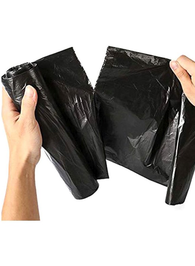 Hotpack - 30-Piece Heavy Duty Garbage Large Bags 55 Gallon Black 80x110cm - Image 1