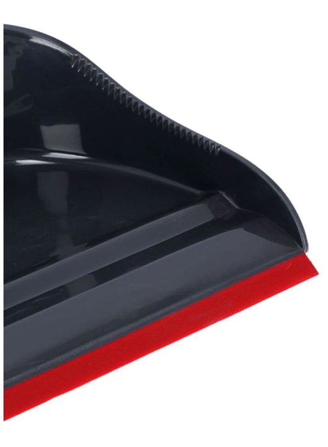 DELCASA Plastic Dustpan Grey/Red - Image 4
