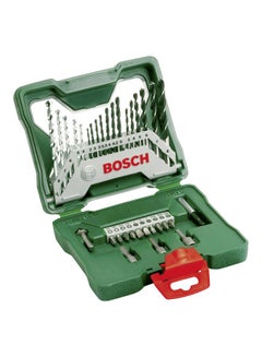 33-Piece X-Line Accessory Set Green/Silver/Red 172x172x44cm