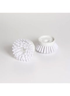 OXO Set of 2 Soap Dispensing Palm Brush White/Black 12x5x5cm  - Image 3