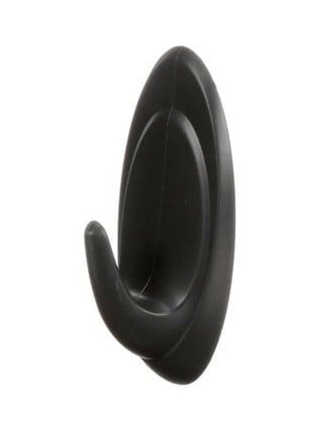 3M - Command Slate Terrace Medium Hooks With Strip Set Black 3mm - Image 1