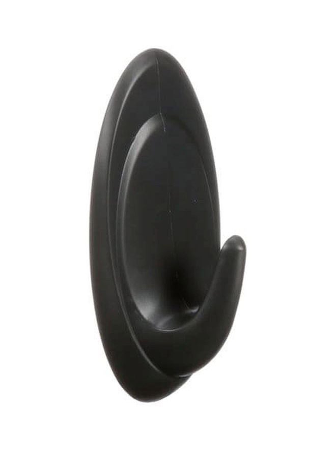 3M - Command Slate Terrace Medium Hooks With Strip Set Black 3mm - Image 1