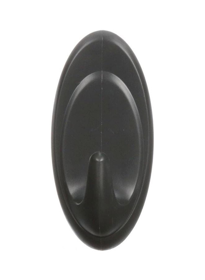 3M - Command Slate Terrace Medium Hooks With Strip Set Black 3mm - Image 1