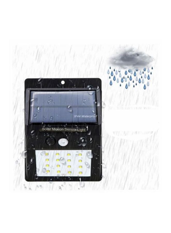 Beauenty 20 LED Solar Motion Sensor Wall Light White/Black 6x13cm - Image 3
