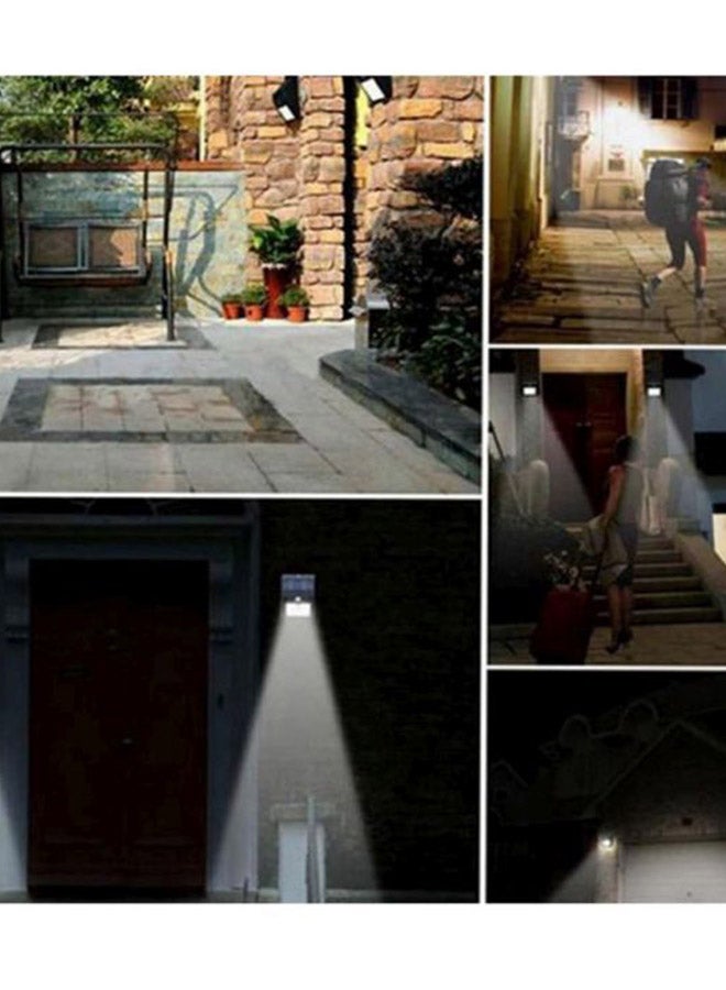 Beauenty 20 LED Solar Motion Sensor Wall Light White/Black 6x13cm - Image 5