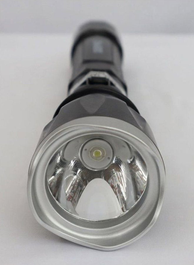 جيباس مصباح يدوي LED قابل للشحن أسود 5.5x31سم  - Image 2
