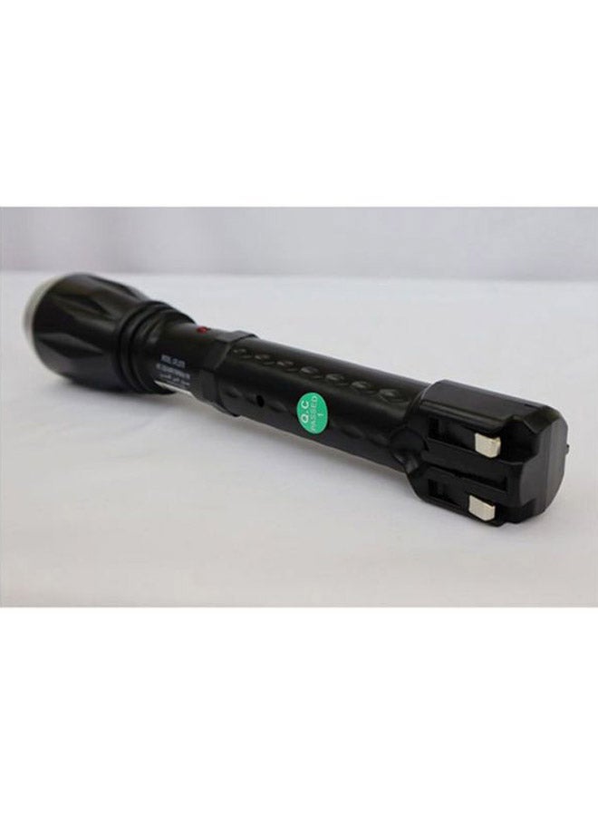 جيباس مصباح يدوي LED قابل للشحن أسود 5.5x31سم  - Image 4